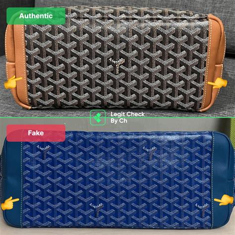 goyard st pierre bifold real vs fake|real goyard bags.